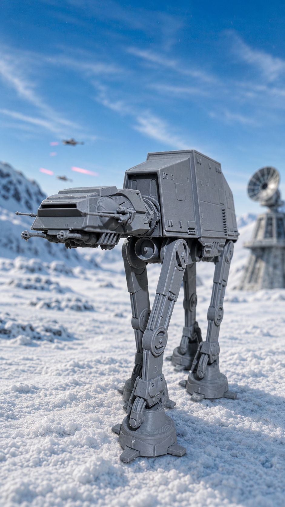 AT-AT Walker Display Model – Star Wars Inspired