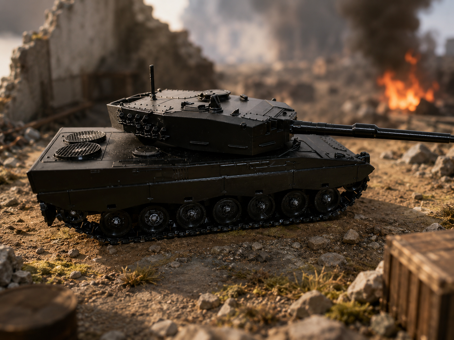 Battle Tank Display Model