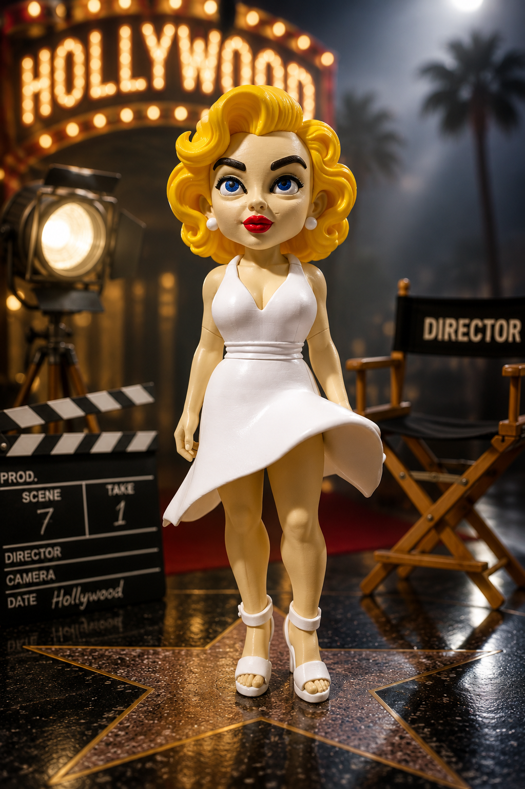 Marilyn Monroe Display Figure